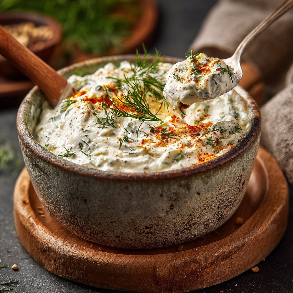 Creamy Dill Cottage Cheese Dip