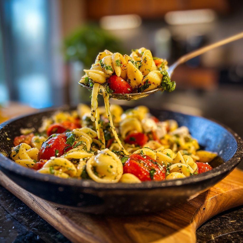Herb Infused Vegetable Pasta Salad