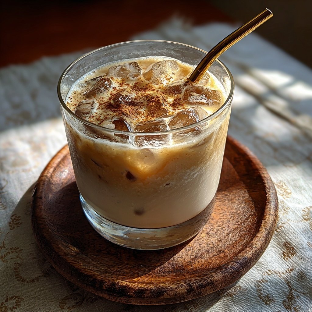 Jasmine Coconut Milk Iced Coffee