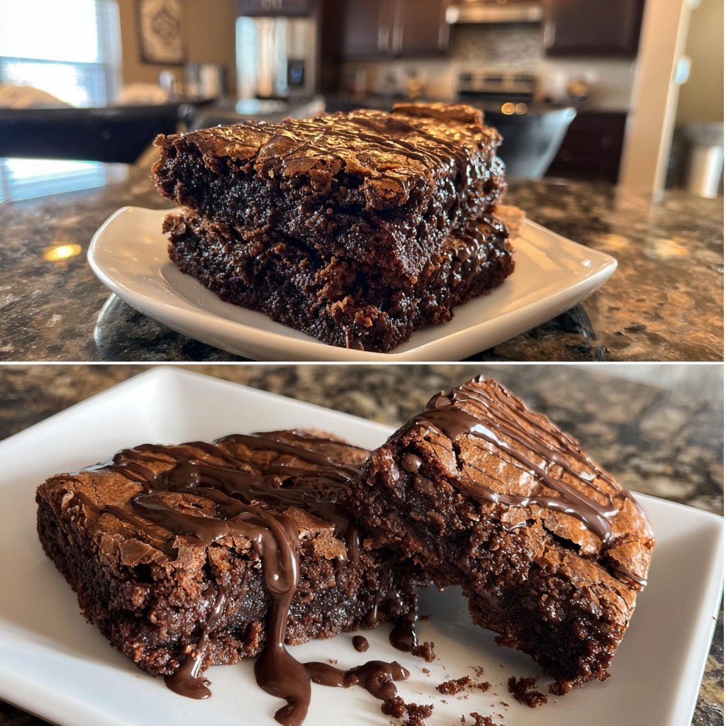 Dessert Chocolate Fudge Brownies