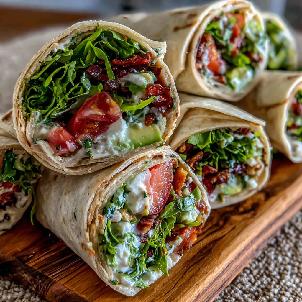 Veggie-Packed Wrap Lunches