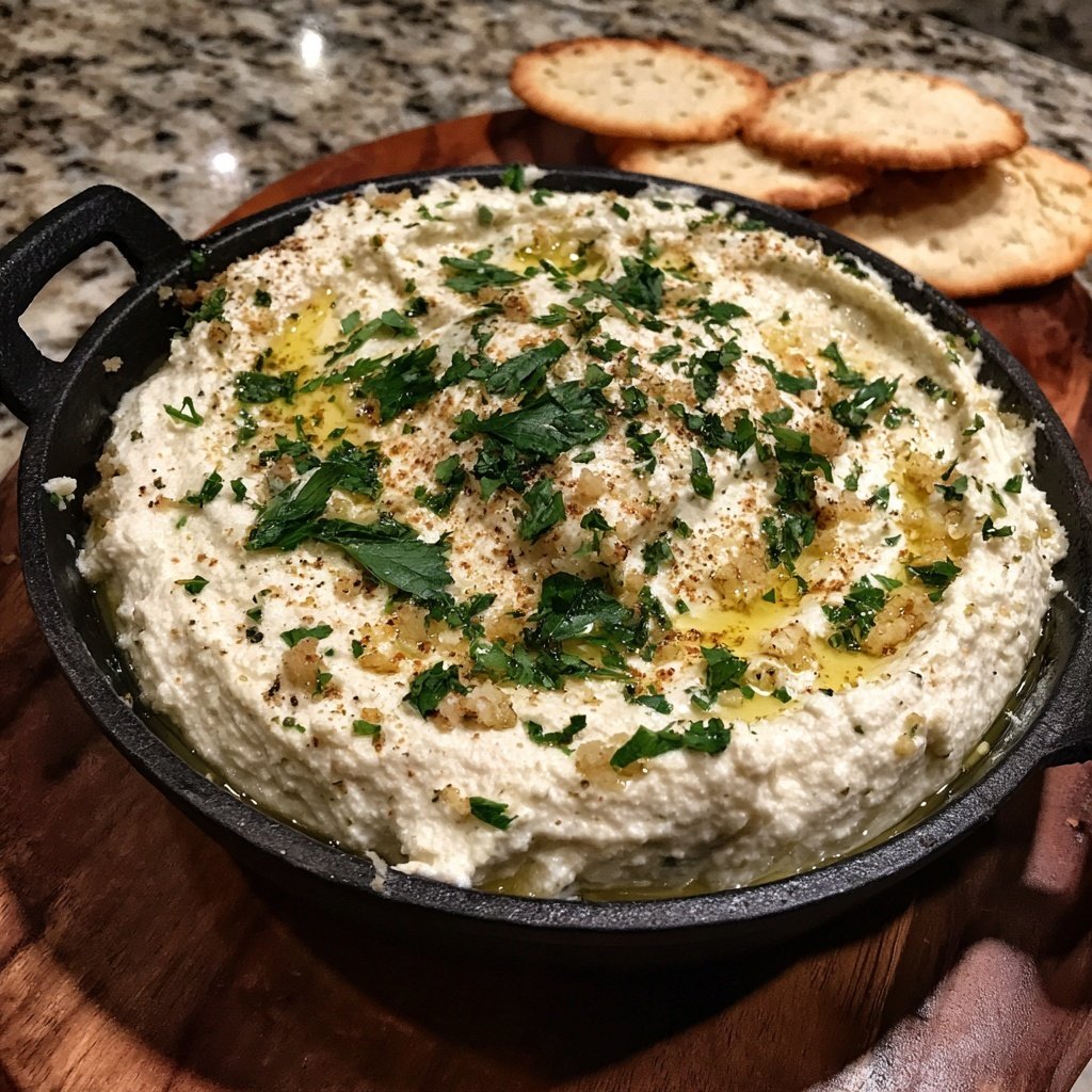 Roasted Garlic and Herb Dip