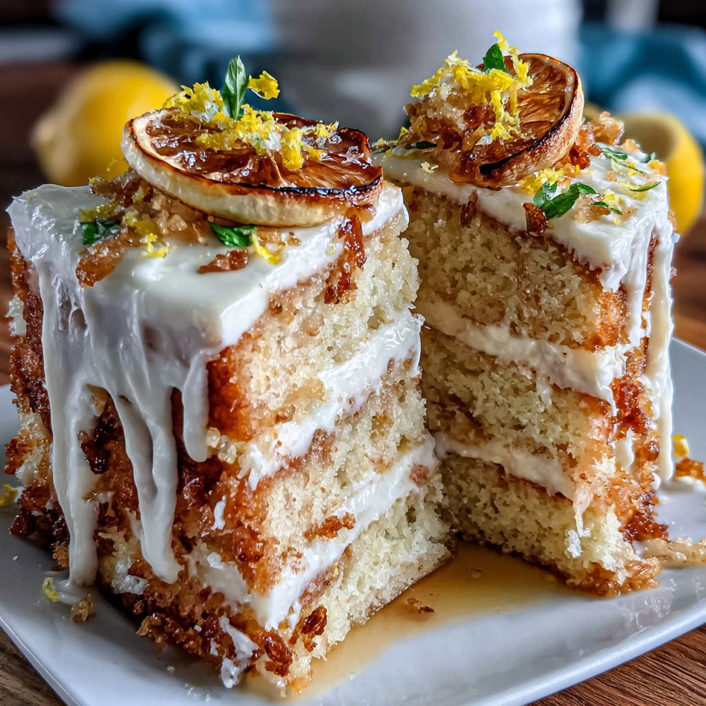 Lemon Zest Celebration Cake